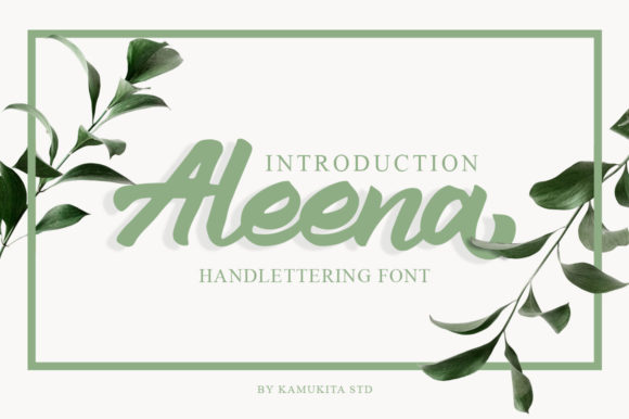 Aleena: A Font That Speaks Clearly