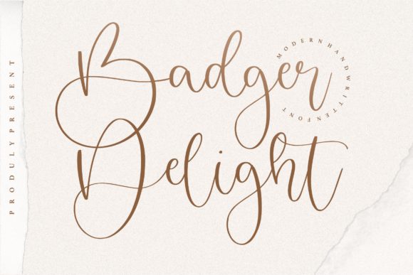Badger Delight: A Font for Impactful Design