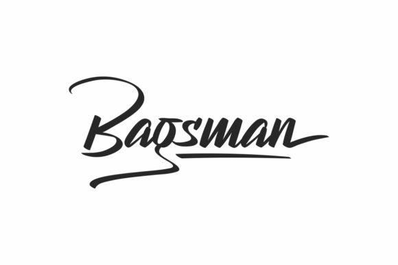 Bagsman: A Trendy Handwritten Font