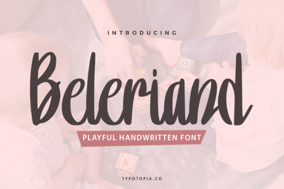 Beleriand: A Script Font for Real Design Work