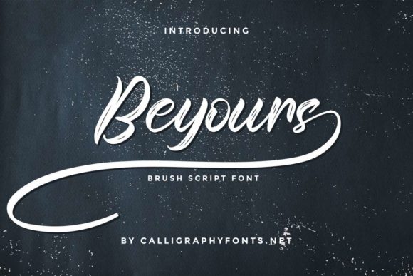 Beyours: A Font for Elegant Branding