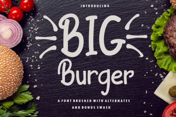 Big Burger: A Fun Font for Creative Projects