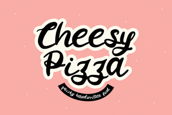 Cheesy Pizza: A Quirky Font for Creative Projects