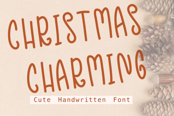 Christmas Charming Font for Editorial Design