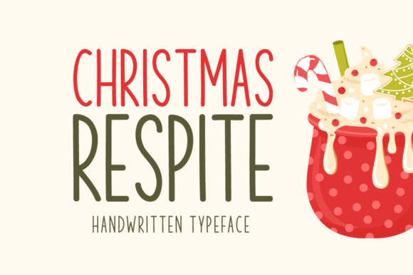 Christmas Respite Font for Creative Campaigns