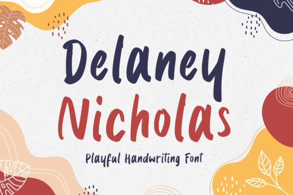 Delaney Nicholas Font: Playful & Versatile