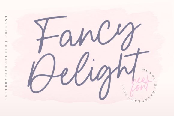 Fancy Delight: A Font That Speaks Volumes