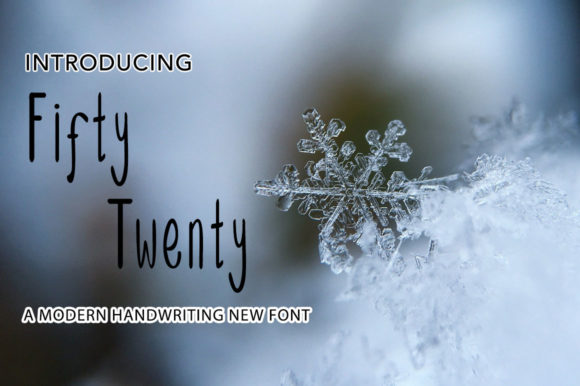 Fifty Twenty Font for Creative Design