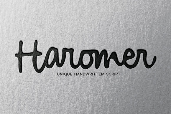 Haromer: A Font That Elevates Your Brand