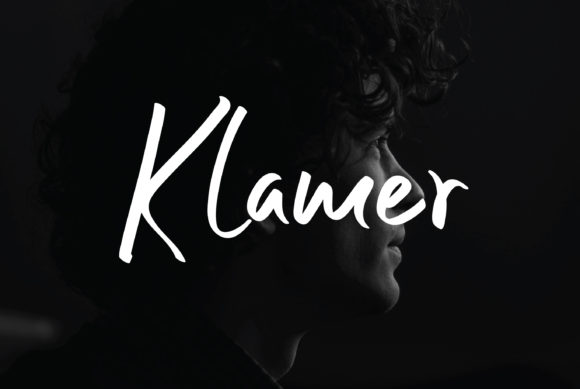 Klamer: A Handwritten Font for Creative Projects