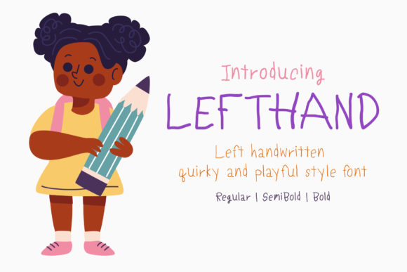Lefthand: A Playful Script for Creative Branding