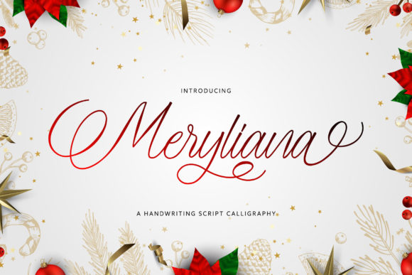 Meryliana: A Gentle Handwritten Font