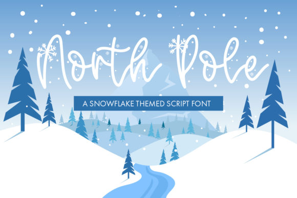 North Pole Font: Elegant Script for Web Design