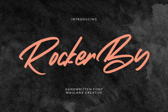 Rockerby: A Handwritten Font for Web Design