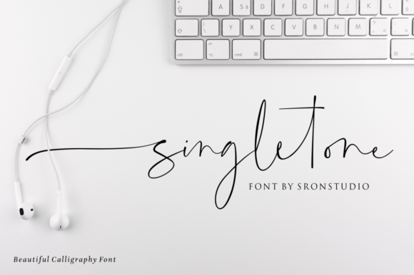 Singletone: A Beautiful Calligraphy Font