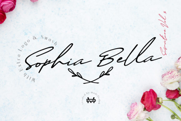 Sophia Bella: A Elegant Handwritten Font