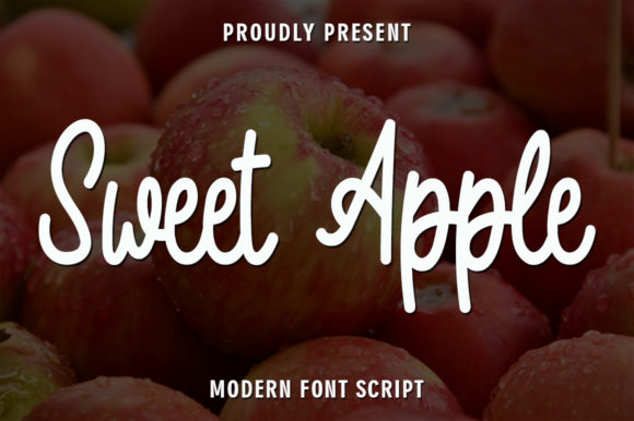 Sweet Apple Font for Web Design